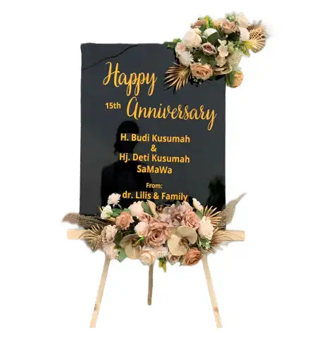 Papan Bunga Akrilik Grogolan