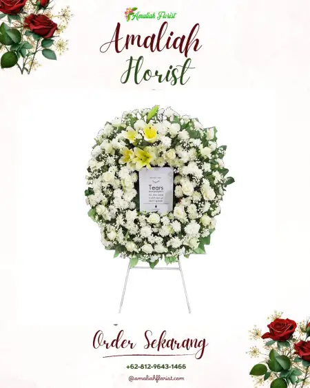 Krans Bunga Duka Grogolan