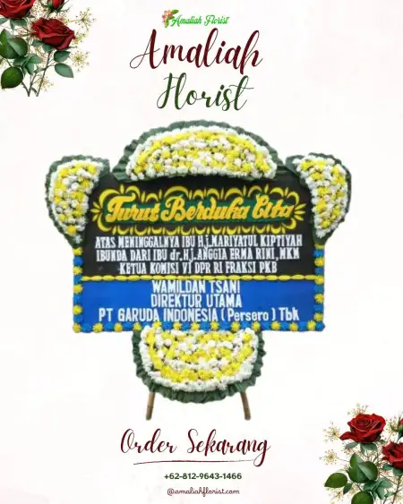 Papan Bunga Duka Grogolan